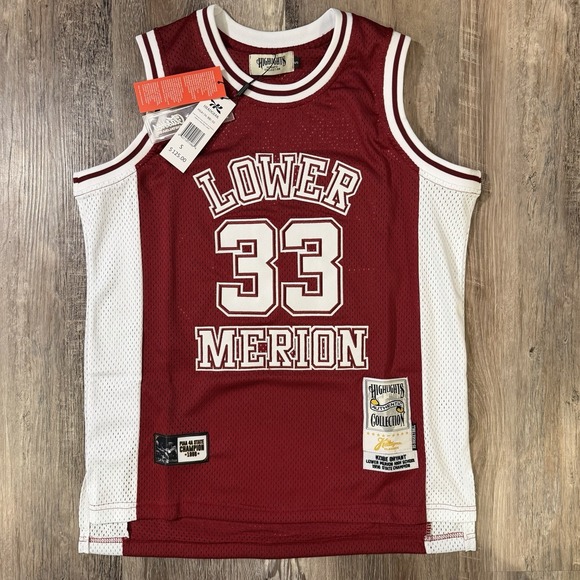 Headgear Classics Other - Mens Kobe Bryant Lower Merion High School Jersey Headgear Classics Maroon Small